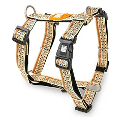 Max&Molly H - Ethnic Harness - spalvingi reguliuojami diržai šunims ir šuniukams