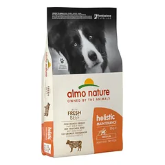 Almo Nature Holistic Maintenance M sausas maistas suaugusiems šunims ar jautienos mėsa, 12 kg