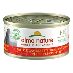Almo Nature HFC Natural vištiena su krevetėmis, drėgnas maistas katėms 70 g — 2 nuotrauka