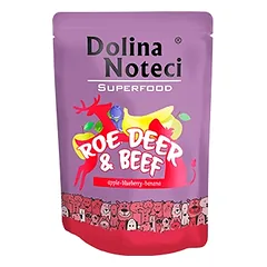 DOLINA NOTECI SUPERFOOD šerniena ir jautiena 300g šlapias maistas šunims