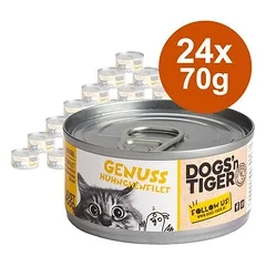 Sparpaket Dogs'n Tiger Cat Filet 24 x 70 g