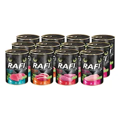 RAFI Cat Adult  skonių mišinys 12x400g