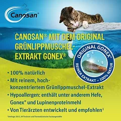 Canosan® kramtomosios tabletės katėms, papildas, 30 kramtomųjų tablečių — 4 nuotrauka