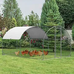Vištidė 380x280x195cm., sidabrinės spalvos — 3 nuotrauka