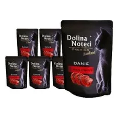 Guliašas sterilizuotoms katėms su jautiena Dolina Noteci Dish, 10x85 g
