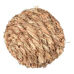 Flamingo Nagerspielzeug Bollie Grasball + Glocke