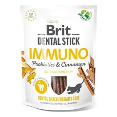 Brit Dental Stick skanėstas kramtymui Immuno Probiotics & Cinnamon 7 vnt. 251g
