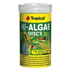 Tropical HI-Algae Discs pašaras žuvims 100 ml