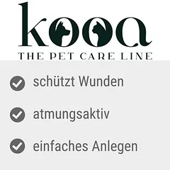 kooa pooperacinis kūno drabužis kalytėms, Mažiems 5–10 kg — 3 nuotrauka