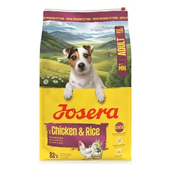 Josera Mini Chicken and Rice sausas pašaras mažų veislių šunims su paukštiena, 10 kg