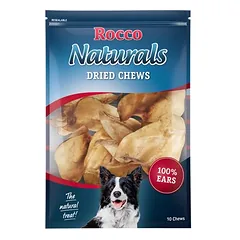 Rocco Naturals natūralios jautienos ausys, skanėstai šunims, Ekonominė pakuotė: 3 x 10 vnt. — 4 nuotrauka