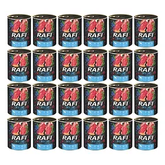 DOLINA NOTECI RAFI ėriena su ėriena 24x400 g drėgno šunų ėdalo