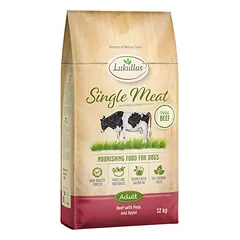 Lukullus Single Meat jautiena, sausas maistas šunims, < 1,4 kg — 4 nuotrauka