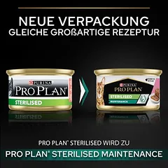 PURINA PRO PLAN Cat Sterilised Maintenance drėgnas maistas katėms — 3 nuotrauka