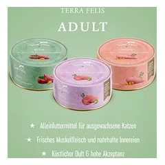 Terra Felis drėgnas maistas katėms 12 x 200 g, 200 - 399 g — 2 nuotrauka