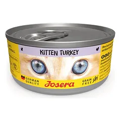 Josera Kitten Turkey begrūdis konservuotas pašaras jaunoms katėms su kalakutiena, 85g x 12vnt