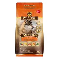 WOLFSBLUT Country Chicken Adult sausas maistas suaugusiems šunims su vištiena ir batatais, 2 kg