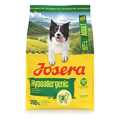 Josera Hypoallergenic begrūdis sausas jautriems pašaras šunims su vabzdžiais, 3 kg