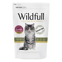 WILDFULL Salmon Adult sausas pašaras su lašiša suaugusioms katėms, 400 g