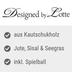 Designed by Lotte draskymo kamuolys katėms Elio, Ø 34 x H 47,5 cm — 2 nuotrauka