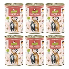GranataPet DeliCatessen Kalakutiena ir Krevetės - be grūdų šlapias maistas katėms, kalakutiena ir krevetės, 12x 400g — 5 nuotrauka