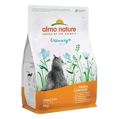 Almo Nature Holistic Functional Cat Urinary Help sausas maistas suaugusioms katėms su vištiena, šlapimo takų sveikatos palaikymui, 2 kg