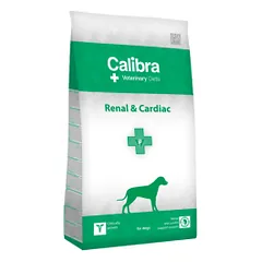 Calibra Veterinary Diets Dog Renal & Cardiac sausas maistas šunims, sergantiems širdies ir inkstų ligomis, 12 kg