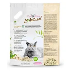 Cat&Rina BeNatural Tofu Litter Classic - augalinis kačių kraikas, sušokantis, biologiškai skaidūs granulės - (4,45 kg), 10L — 2 nuotrauka