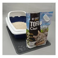 CROCI TOFU CLEAN ekologiškas kraikas katėms 6l 2.6kg — 2 nuotrauka
