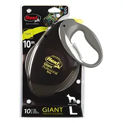 Flexi Giant Profesional pavadėlis juodas L 10m iki 50kg — 2 nuotrauka