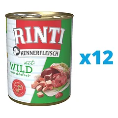 RINTI Kennerfleisch Žvėriena 12 x 800 g