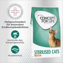 Concept for Life Sterilised Cats Lachs