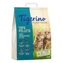 Tigerino Plant-Based tofu kraikas katėms – žaliosios arbatos kvapas