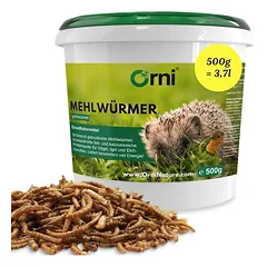 Orni Soldatenfliegenlarven getrocknet - Insektenfutter ohne Zusatzstoffe