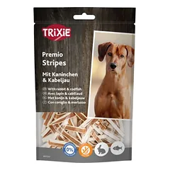 TRIXIE PREMIO Fish Rabbit Stripes, 100 g (pak.6)