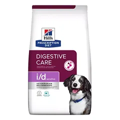 HILL'S PD Prescription Diet Canine i/d Sensitive Ryžių ir Kiaušinių Formulė 1,5kg