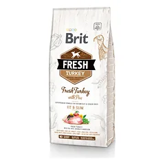 Brit Fresh Turkey with Pea Light Fit&Slim 2,5kg parduotuvėje fera.lt