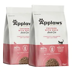 APPLAWS Dry cat Adult vištiena ir antiena 15 kg (2 x 7,5 kg)