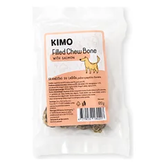 Kimo Filled Chew Bone with Salmon skanėstas – kaulas šunims su lašiša, 120 g — 2 nuotrauka
