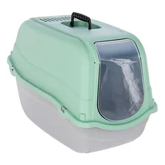 KERBL Katzentoilette Minka Hellgrau / Mint