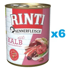 RINTI Kennerfleisch Veal veršiena 6x800 g