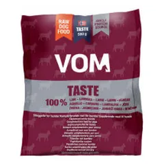 VOM Taste 100% šaldytas pašaras su ėriena šunims - Pet24