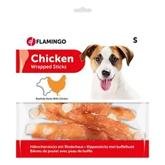 Flamingo Chick'n Wrap Stick, skanėstai šunims 350 g