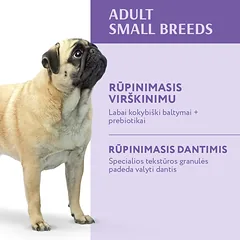 OPTIMEAL™ visavertis sausas pašaras mažų veislių šunims su antiena, 4 kg — 2 nuotrauka