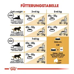 Royal Canin British Shorthair Adult sausas maistas katėms, Ekonominė pakuotė: 2 x 10 kg — 5 nuotrauka