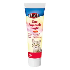 Trixie Duo Smoothie pasta katėms, energizuojanti, gerina virškinimą ir padeda išvengti plaukų gumulėlių susidarymo, 100 g