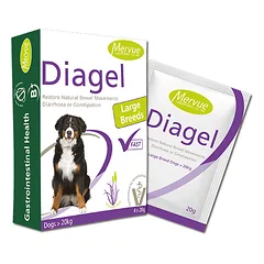 Mervue Diagel papildas nuo viduriavimo arba vidurių konstipacijos dideliems šunims, 20gx 4