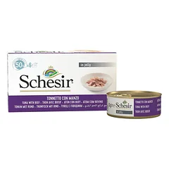SCHESIR Tunžuvė su jautienos filė 50 g x 36