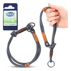 TRIXIE BE NORDIC pusiau smaugiantis antkaklis šunims, 40 cm, S-M, rudas-pilkas