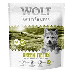 Wolf of Wilderness Junior "Green Fields" su ėriena – begrūdis sausas maistas šunims, < 1,4 kg — 2 nuotrauka